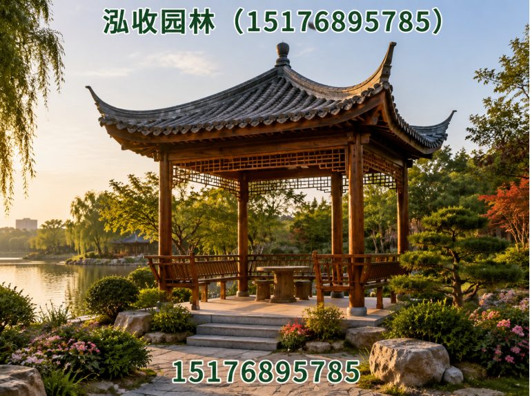 天津防腐木展示图